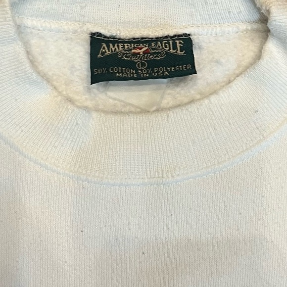 Vintage 90s American Eagle Outfitters Florida Gators White Crewneck Sweater - Picture 5 of 5